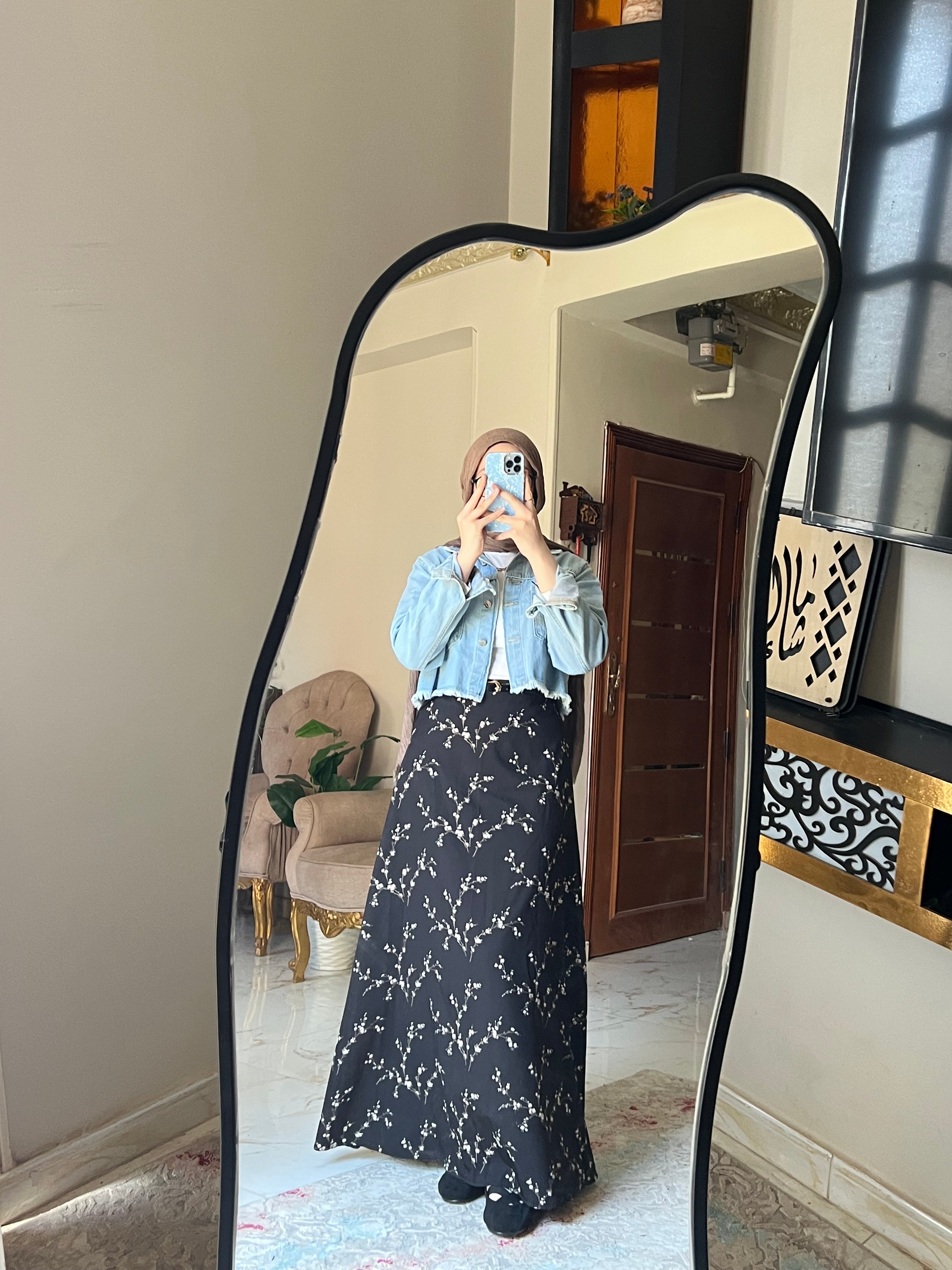 Flowery Skirt