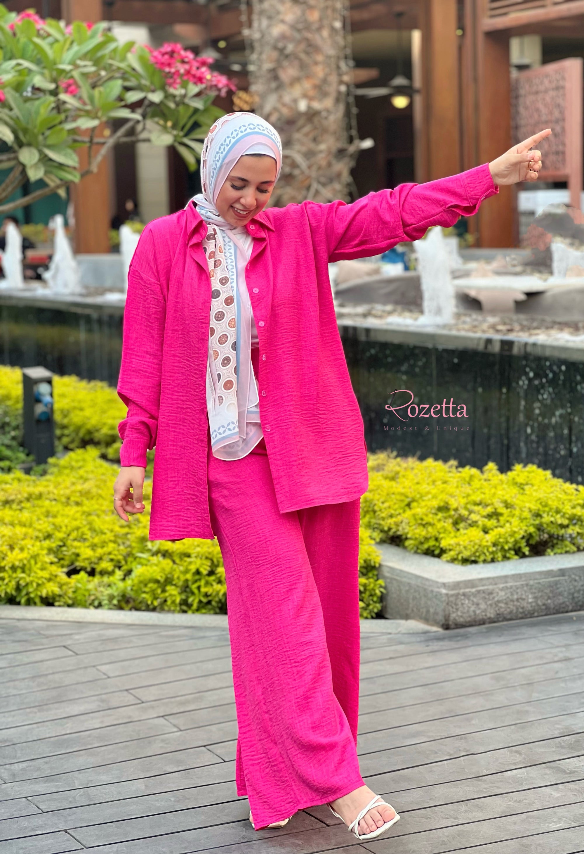 Linen Wide Leg Pants