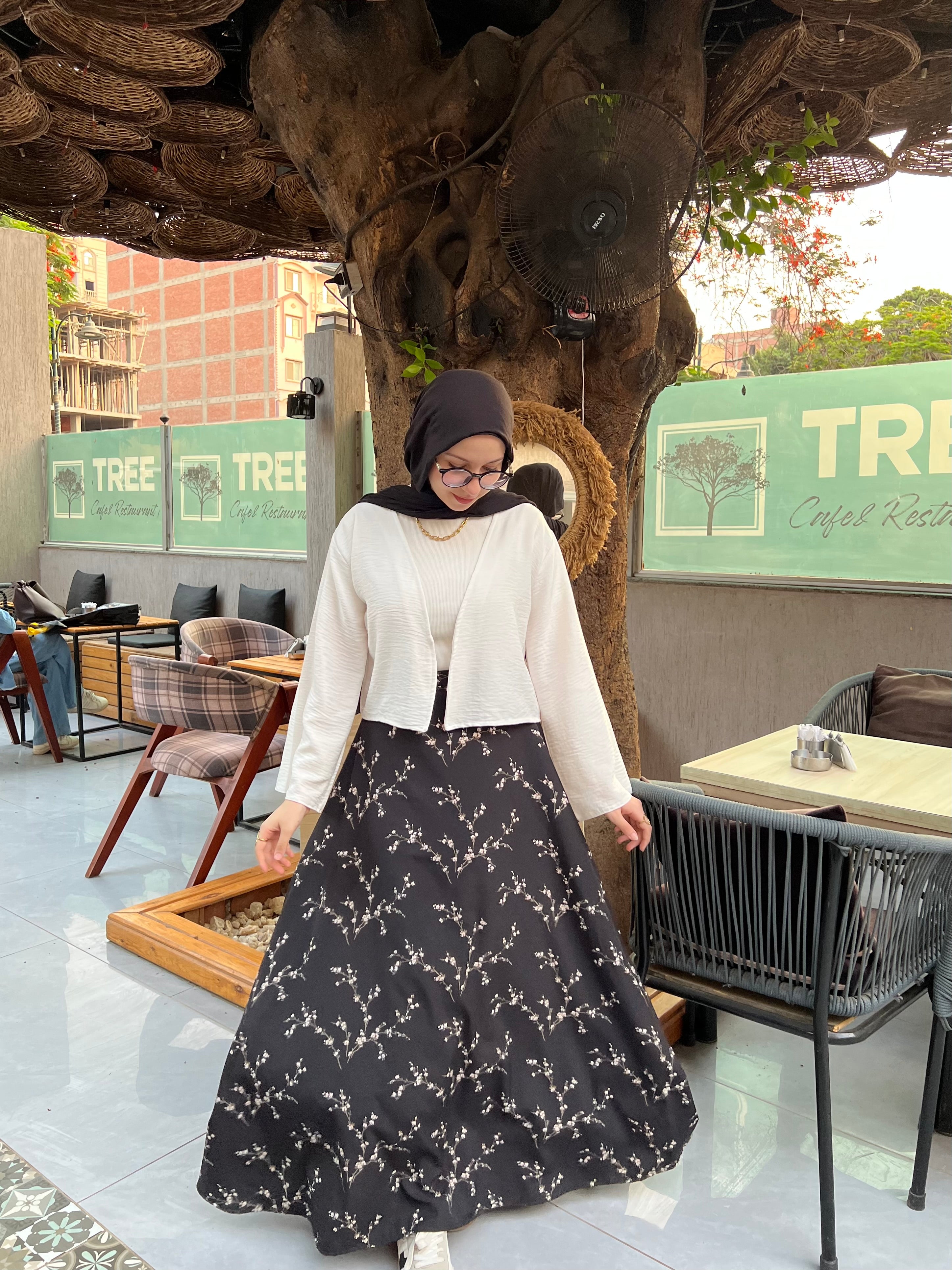 Flowery Skirt