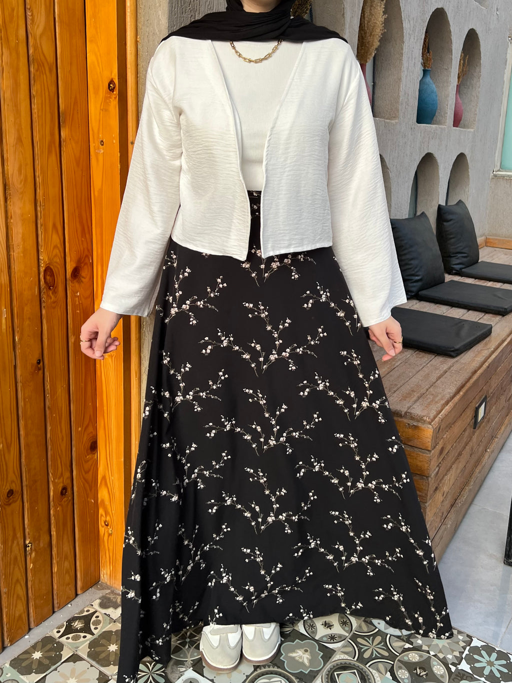 Flowery Skirt