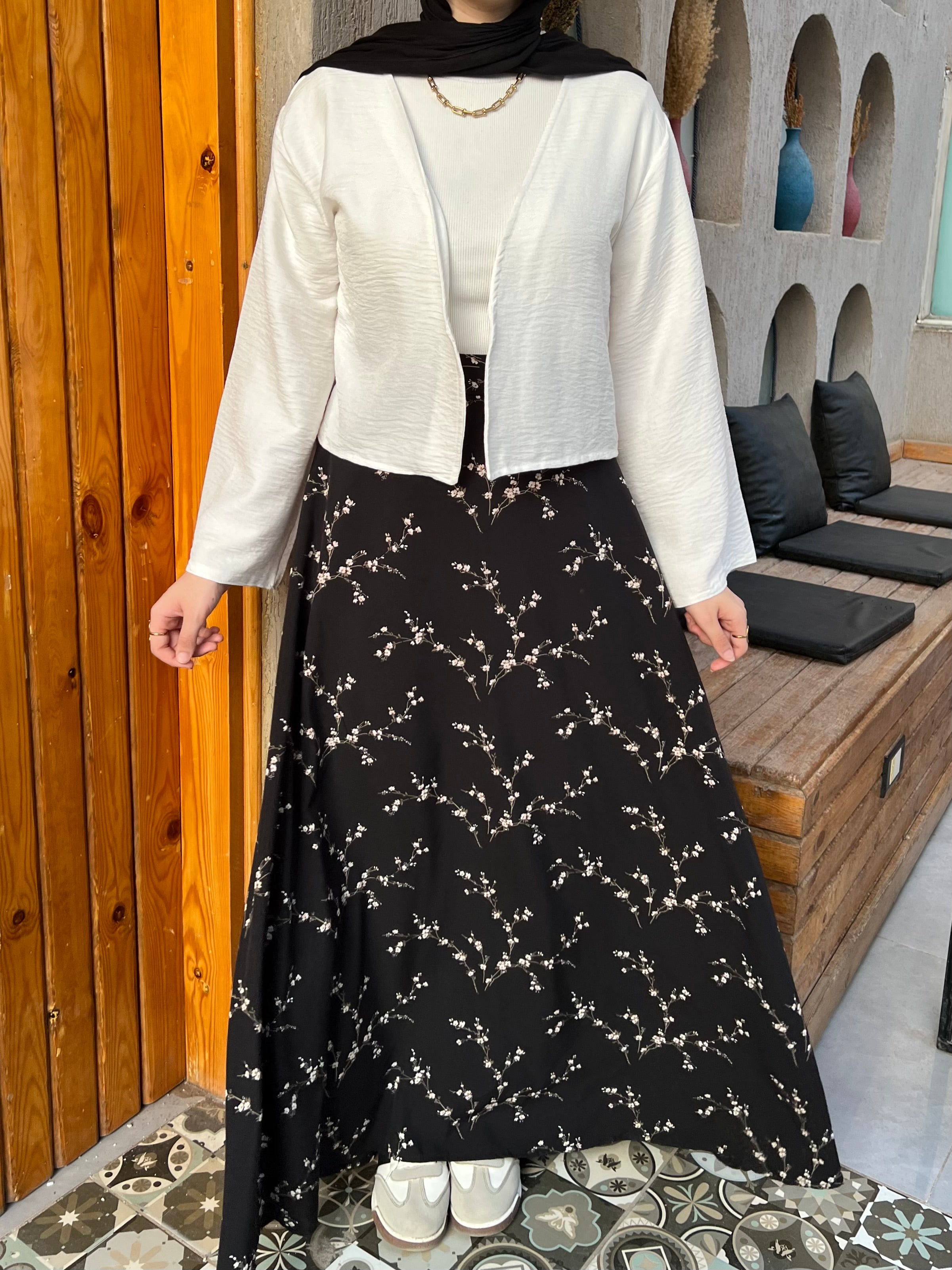 Flowery Skirt
