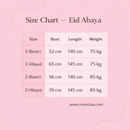 Eid Abaya Set