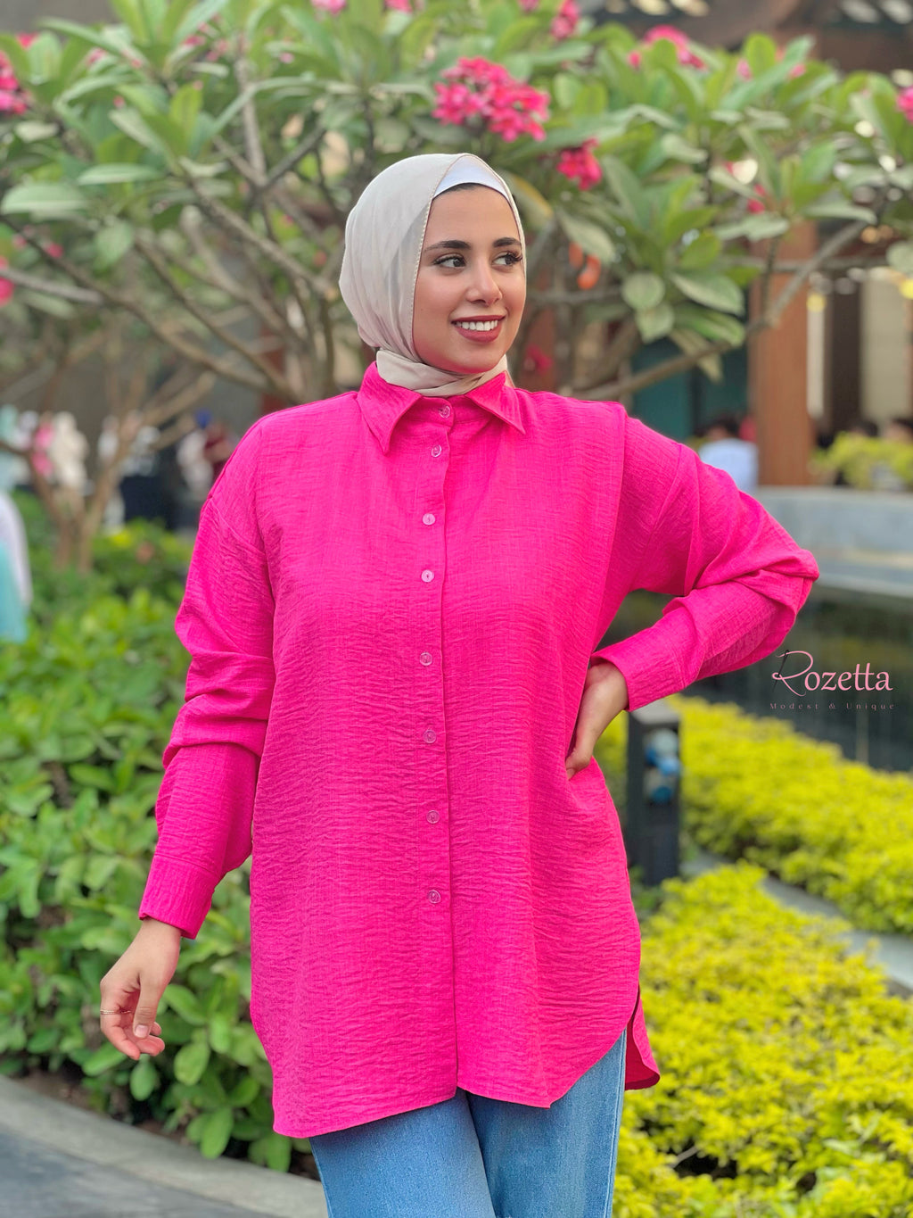 Linen Oversize Shirt